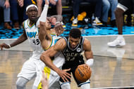 Milwaukee Bucks forward Giannis Antetokounmpo. Mandatory Credit: Trevor Ruszkowski-Imagn Images